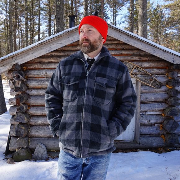 Maxxsel Other - Soft Warm Fleece Jacket Plaid with Pile Lining